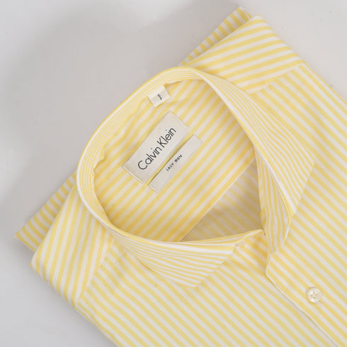 CK Yellow Stripped Shirt