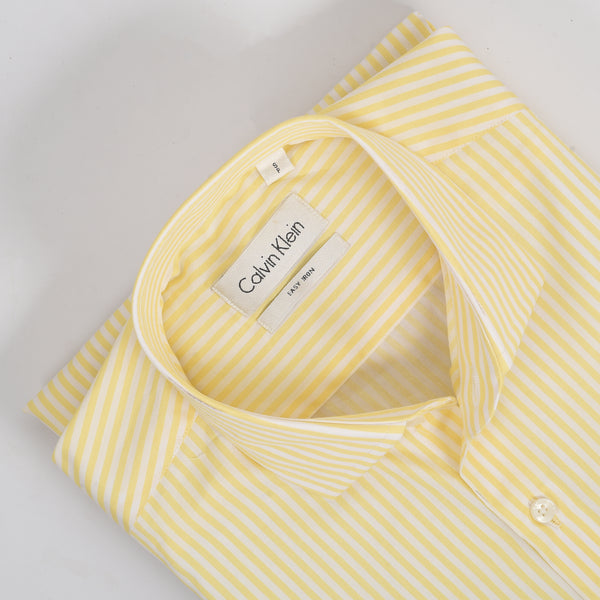 CK Yellow Stripped Shirt