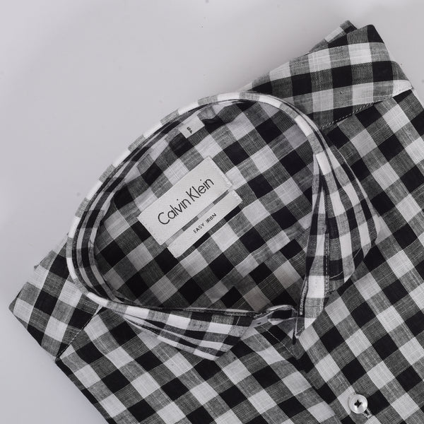 CK Black & White Checkered Shirt