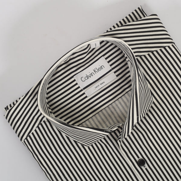 CK Black and white Stripped Shirt