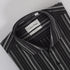 CK Black with White Stripped Shirt
