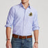 RL N Light Blue embroidered logo Casual Shirt
