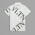 VLTN White Polo Shirt