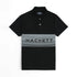 Hackett London Premium Black R Polo Shirt