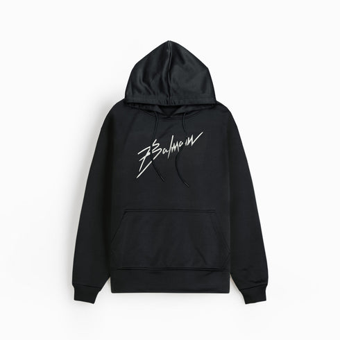 Balmain Black Silver S Hoodie