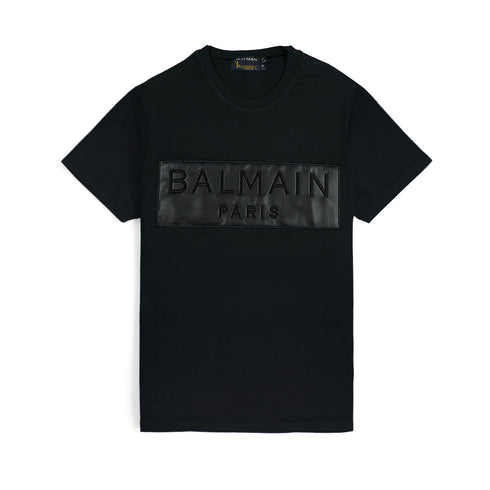 Balmain Leather T-Shirt