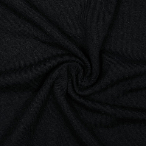 KARL Black Leather T-Shirt