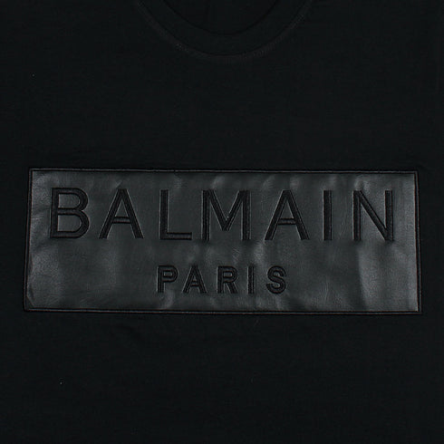 Balmain Leather T-Shirt