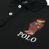 RL Bear Black Polo Shirt