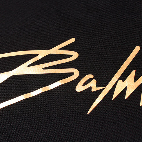 Balmain Black Golden S Hoodie