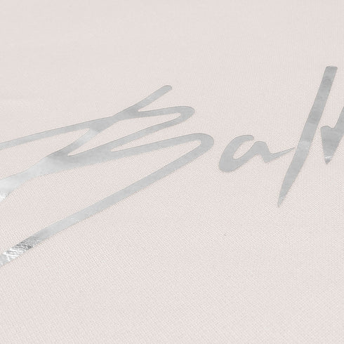 Balmain Off-White Silver S Hoodie