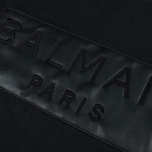 Balmain Leather T-Shirt