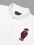 RL Bear White Polo Shirt