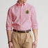 RL N Pink embroidered logo Casual Shirt