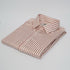ZR Men Pink & White Stripes Shirt