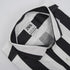 ZR Men White & Black Stripes linen Shirt