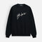 Balmain Black Silver S Sweatshirt