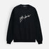 Balmain Black Silver S Sweatshirt