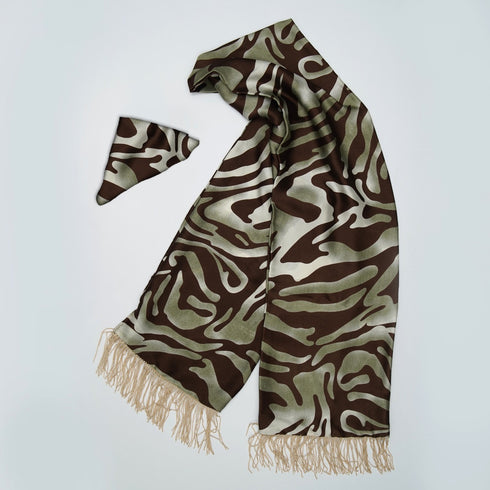 ZR GB Waves Premium Silk Scarf (09)