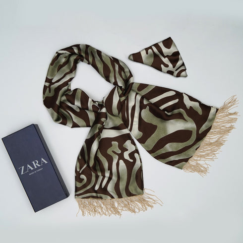 ZR GB Waves Premium Silk Scarf (09)