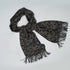 ZR Black Floral Premium Silk Scarf (17)