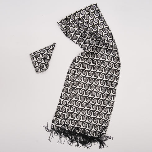 ZR Silver Spiral Deluxe Scarf (34)