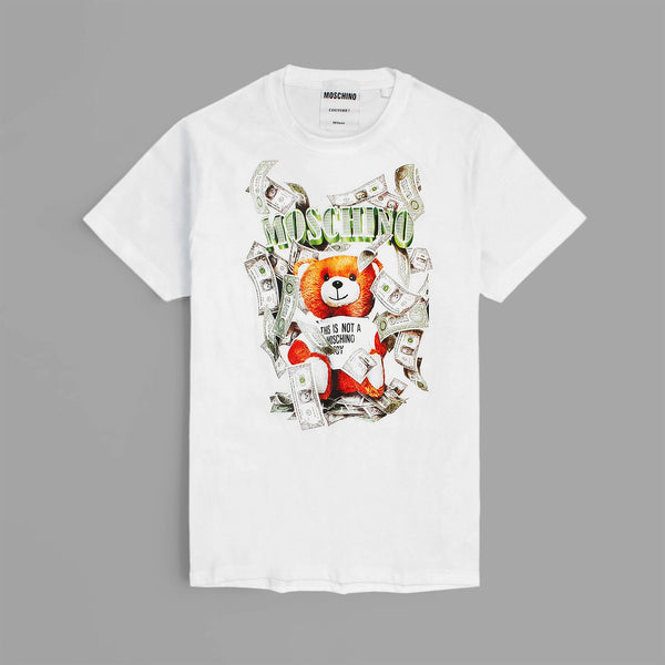 Moschino Dollar White T-Shirt