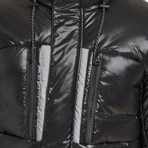 GS Puffer Jacket Black – leftovershub